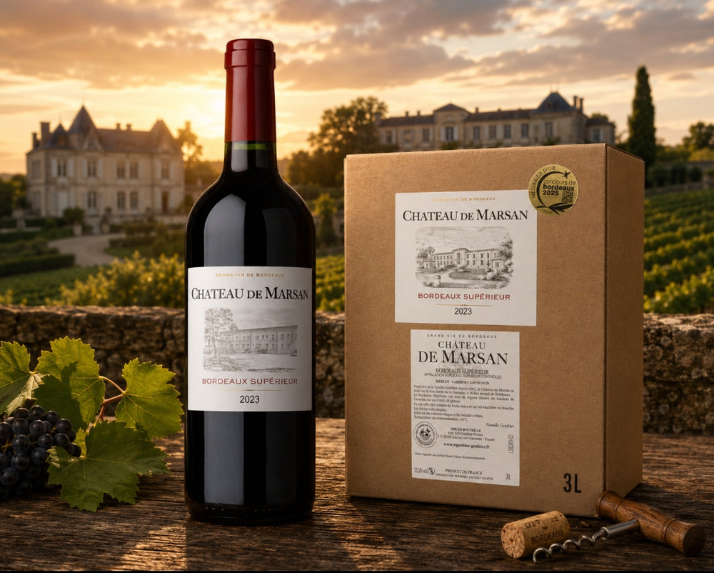 Chateau de Marsan, Bordeaux Superieur  – ontdek de magie van deze rode wijn